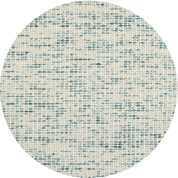 Round Machine Washable Contemporary Dark Gray Rug, wshcon1881