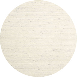 Round Machine Washable Contemporary Gold Rug, wshcon1899