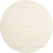 Round Machine Washable Contemporary Gold Rug, wshcon1899