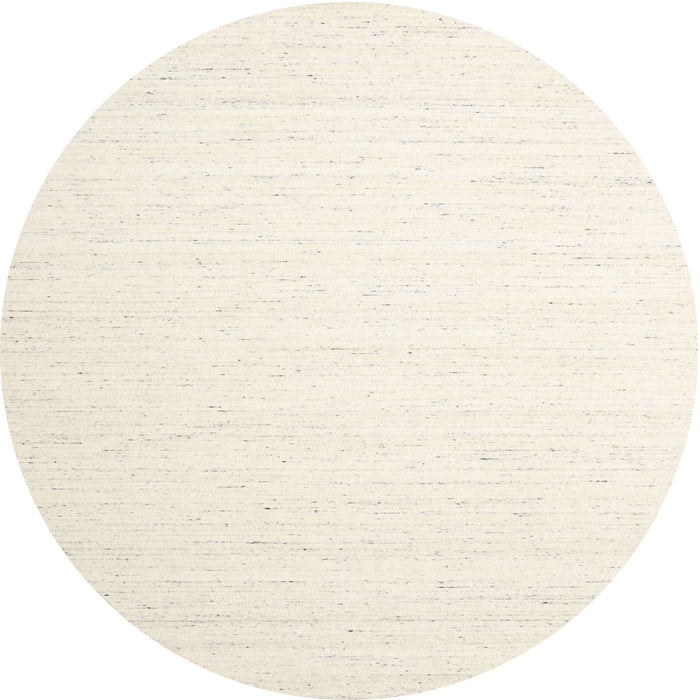 Round Contemporary Gold Solid Rug, con1899