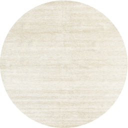 Round Machine Washable Contemporary Whip Beige Rug, wshcon1925