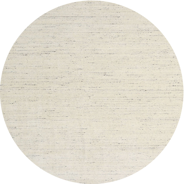 Round Machine Washable Contemporary Gold Rug, wshcon1929