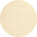 Round Machine Washable Contemporary Gold Rug, wshcon1930