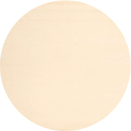 Round Machine Washable Contemporary Gold Rug, wshcon1973