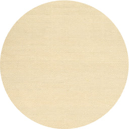 Round Machine Washable Contemporary Gold Rug, wshcon1981