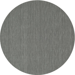 Round Contemporary Granite Gray Modern Rug, con198