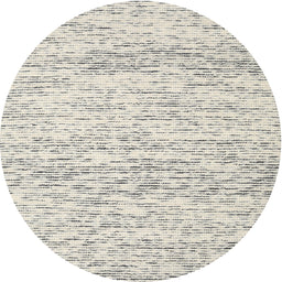 Round Machine Washable Contemporary Gold Rug, wshcon2095