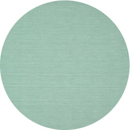 Round Contemporary Blue Green Modern Rug, con209