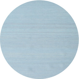 Round Contemporary Jeans Blue Modern Rug, con2102