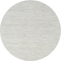 Round Contemporary Cloud Gray Modern Rug, con2119