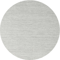 Round Machine Washable Contemporary Dark Gray Rug, wshcon2139