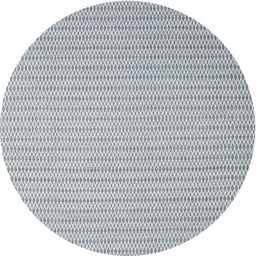 Round Contemporary Light Slate Gray Modern Rug, con2142
