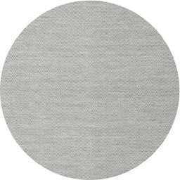 Round Contemporary Platinum Gray Modern Rug, con2148