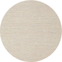 Round Contemporary Camel Brown Solid Rug, con2151