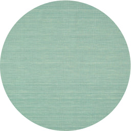 Round Contemporary Blue Green Modern Rug, con215