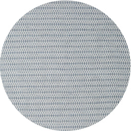 Round Machine Washable Contemporary Gainsboro Gray Rug, wshcon2172