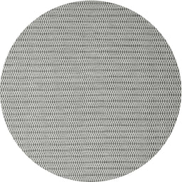 Round Machine Washable Contemporary Grey Gray Rug, wshcon2174