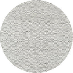 Round Machine Washable Contemporary Dark Gray Rug, wshcon2177