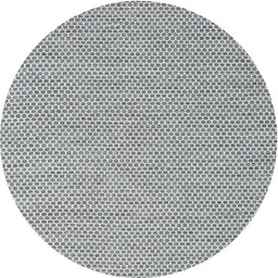 Round Machine Washable Contemporary Slate Granite Gray Rug, wshcon2188