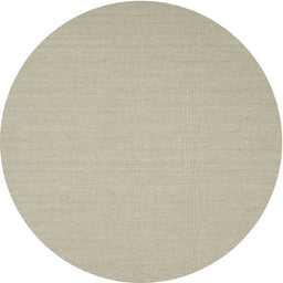Round Contemporary Tan Brown Solid Rug, con220
