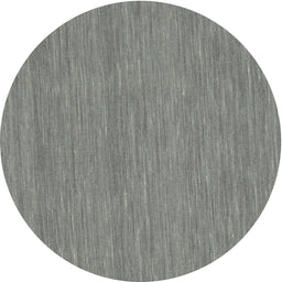 Round Machine Washable Contemporary Silver Gray Rug, wshcon221