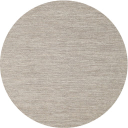 Round Contemporary Desert Sand Beige Modern Rug, con2269