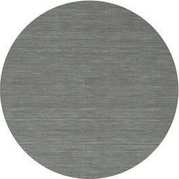 Round Machine Washable Contemporary Sage Green Rug, wshcon226