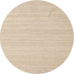 Round Machine Washable Contemporary Deep Peach Orange Rug, wshcon2291