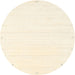 Round Machine Washable Contemporary Peach Beige Rug, wshcon2344