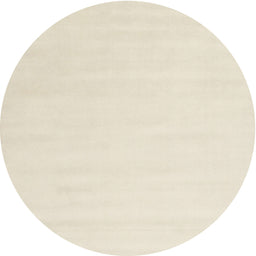 Round Machine Washable Contemporary Light Gold Rug, wshcon2373
