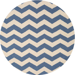 Round Machine Washable Contemporary Deep Peach Orange Rug, wshcon2413