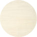 Round Machine Washable Contemporary Moccasin Beige Rug, wshcon2444