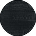 Round Machine Washable Contemporary Gunmetal Green Rug, wshcon2452