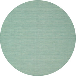 Round Contemporary Blue Green Modern Rug, con245