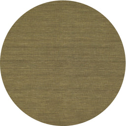 Round Machine Washable Contemporary Oak Brown Rug, wshcon249
