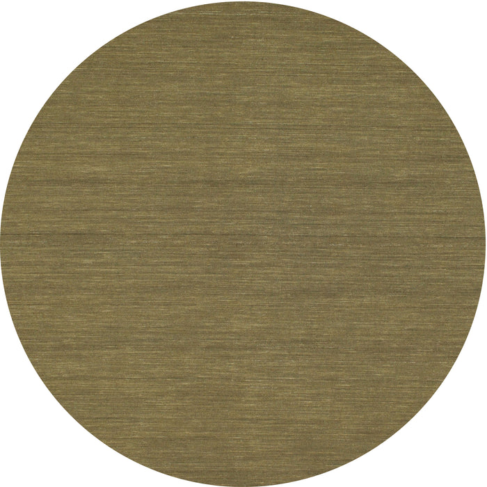 Round Machine Washable Contemporary Oak Brown Rug, wshcon249