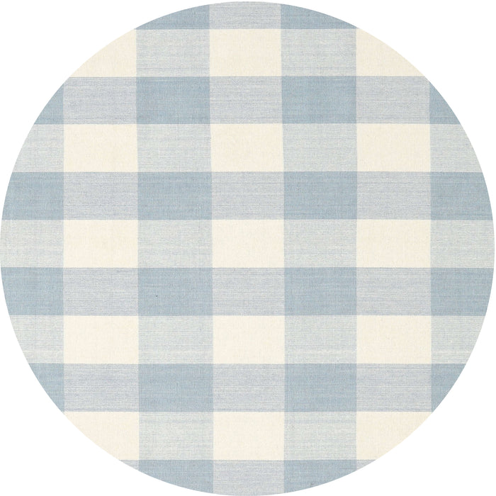 Round Machine Washable Contemporary Metallic Silver Gray Rug, wshcon2514