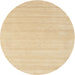 Round Contemporary Brown Gold Modern Rug, con2524