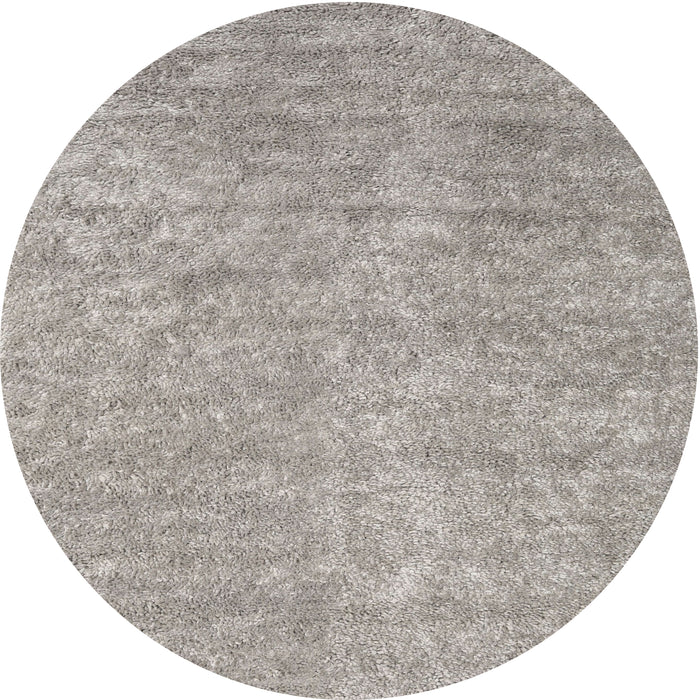 Round Machine Washable Contemporary Sage Green Rug, wshcon2724