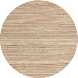 Round Machine Washable Contemporary Brown Rug, wshcon2917