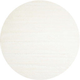 Round Machine Washable Contemporary Lace Beige Rug, wshcon414