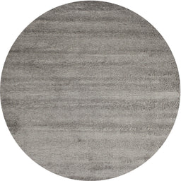 Round Contemporary Army Brown Modern Rug, con415