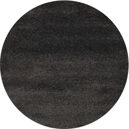 Round Contemporary Mid Gray Modern Rug, con477