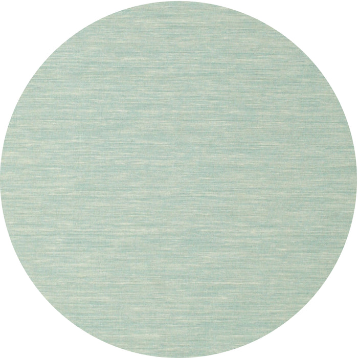 Round Contemporary Green Modern Rug, con562