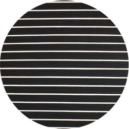 Round Machine Washable Contemporary Cloudy Gray Rug, wshcon576