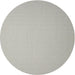 Round Contemporary Dark Gray Modern Rug, con610