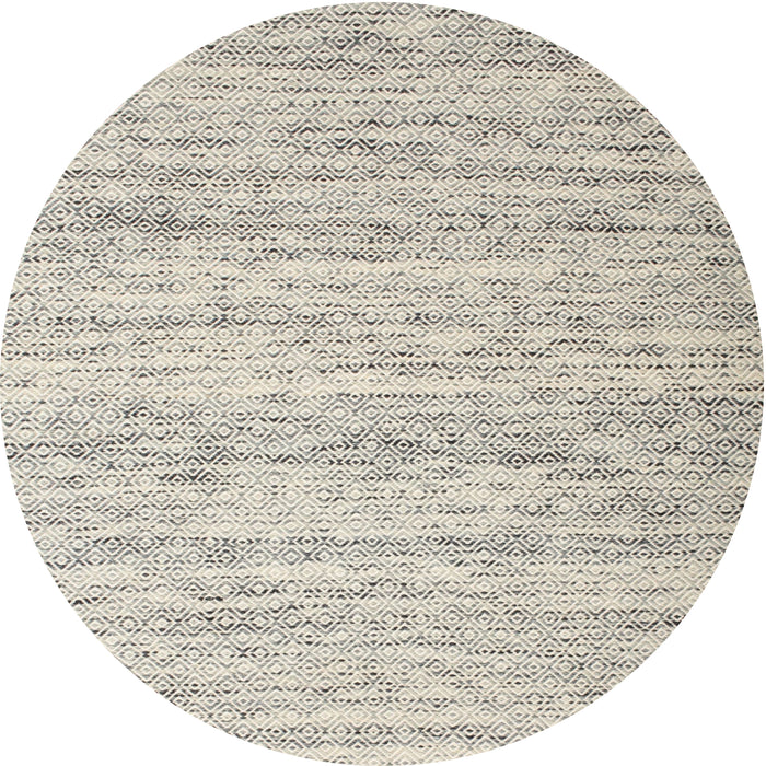 Round Contemporary Tan Brown Gold Modern Rug, con620