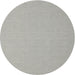 Round Machine Washable Contemporary Dark Gray Rug, wshcon622