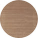 Round Contemporary Orange Brown Modern Rug, con663