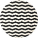 Round Contemporary Blonde Beige Modern Rug, con671